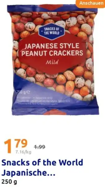 Action Snacks of the World Japanische Angebot