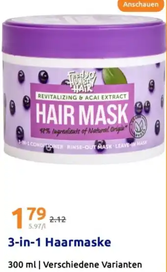 Action 3-in-1 Haarmaske Angebot