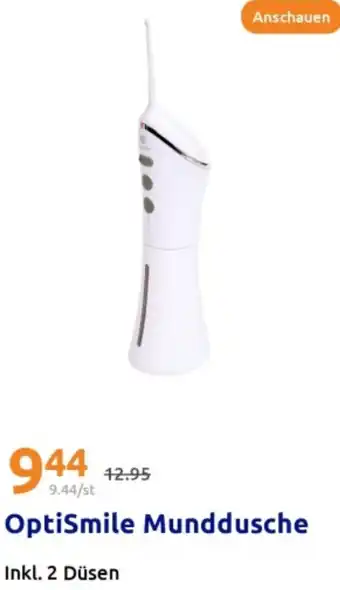 Action OptiSmile Munddusche Angebot