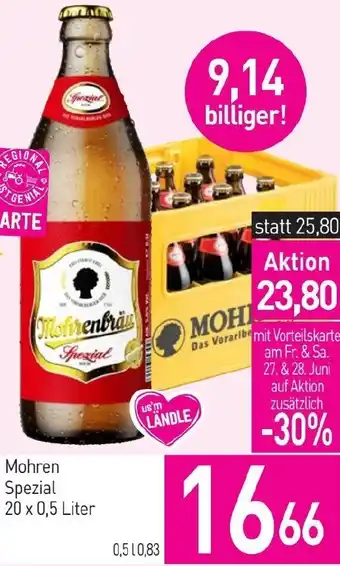 Sutterlüty Mohren Spezial Angebot