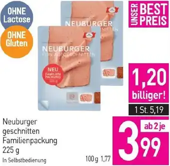 Sutterlüty Neuburger geschnitten Familienpackung Angebot