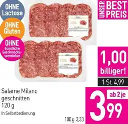 Sutterlüty Salame Milano geschnitten Angebot