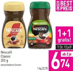 Sutterlüty Nescafé Classic Angebot