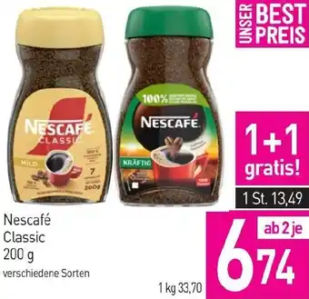 Sutterlüty Nescafé Classic Angebot