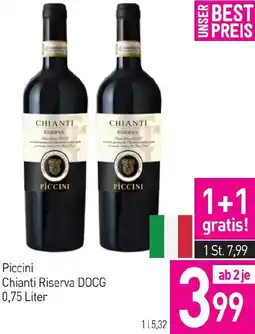 Sutterlüty Piccini Chianti Riserva DOCG Angebot
