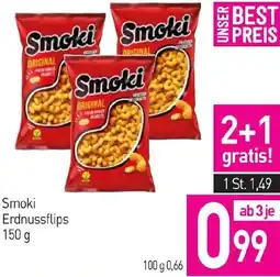 Sutterlüty Smoki Erdnussflips Angebot
