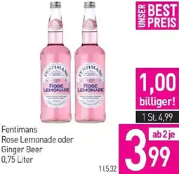 Sutterlüty Fentimans Rose Lemonade oder Ginger Beer Angebot