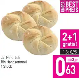 Sutterlüty Ja! Natürlich Bio Handsemmel Angebot