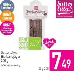 Sutterlüty Sutterlüty's Bio Landjäger Angebot