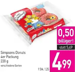 Sutterlüty Simpsons Donuts Angebot