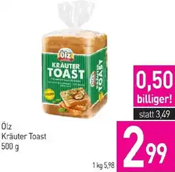Sutterlüty Ölz Kräuter Toast Angebot