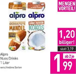 Sutterlüty Alpro Nuss Drinks Angebot