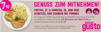 Sutterlüty Schnitzel vom schwein mit pommes Angebot