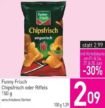 Sutterlüty Funny Frisch Chipsfrisch oder Riffels Angebot