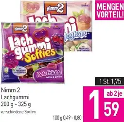 Sutterlüty Nimm 2 Lachgummi Angebot