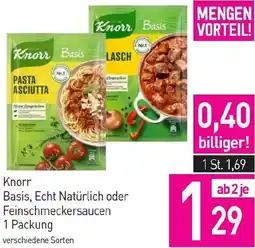 Sutterlüty Knorr Basis, Echt Natürlich oder Feinschmeckersaucen Angebot