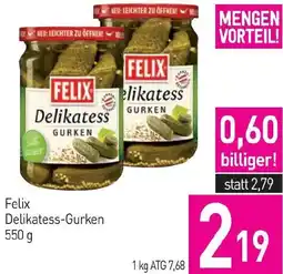 Sutterlüty Felix Delikatess-Gurken Angebot