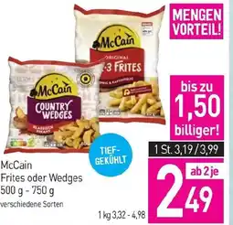 Sutterlüty McCain Frites oder Wedges Angebot