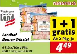 Nah&Frisch Landhof Berner-Würstel Angebot