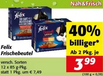 Nah&Frisch Felix Frischebeutel Angebot