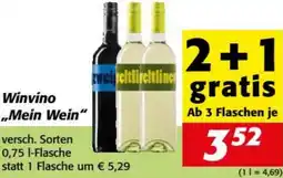 Nah&Frisch Winvino Mein Wein Angebot
