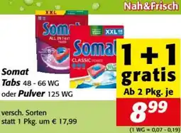 Nah&Frisch Somat Tabs oder Pulver Angebot