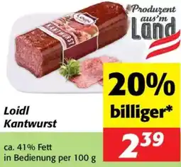 Nah&Frisch Loidl Kantwurst Angebot