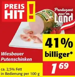 Nah&Frisch Wiesbauer Putenschinken Angebot