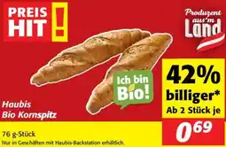 Nah&Frisch Haubis Bio Kornspitz Angebot