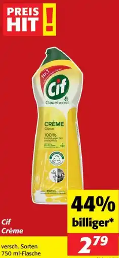 Nah&Frisch Cif Crème Angebot