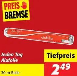 Nah&Frisch Jeden Tag Alufolie Angebot