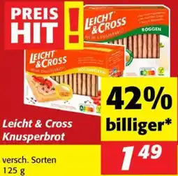 Nah&Frisch Leicht & Cross Knusperbrot Angebot