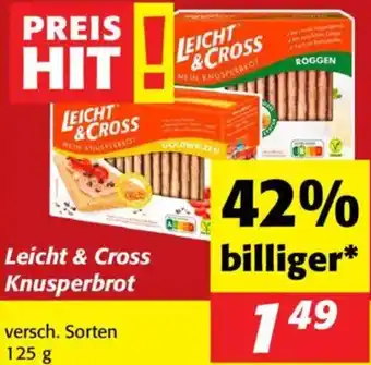 Nah&Frisch Leicht & Cross Knusperbrot Angebot