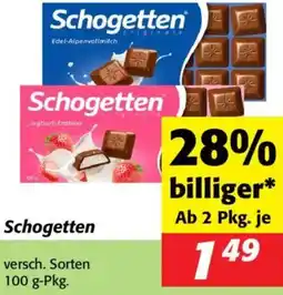 Nah&Frisch Schogetten Angebot