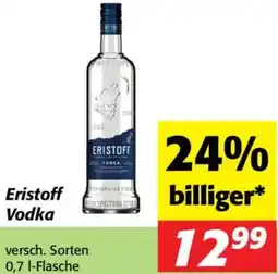 Nah&Frisch Eristoff Vodka Angebot