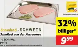 Nah&Frisch Schnitzel von der Karreerose Angebot