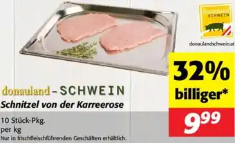 Nah&Frisch Schnitzel von der Karreerose Angebot