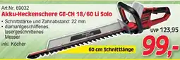 Zgonc Akku-Heckenschere Angebot