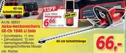 Zgonc Akku-Heckenschere Angebot
