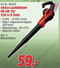 Zgonc Akku-Laubbläser Angebot