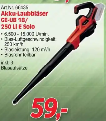 Zgonc Akku-Laubbläser Angebot