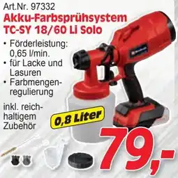 Zgonc Akku-Farbsprühsystem Angebot