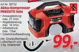 Zgonc Akku-Kompressor PRESSITO Solo Angebot