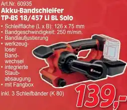 Zgonc Akku-Bandschleifer Angebot