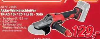 Zgonc Akku-Winkelschleifer Angebot