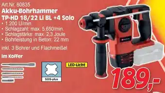 Zgonc Akku-Bohrhammer Angebot