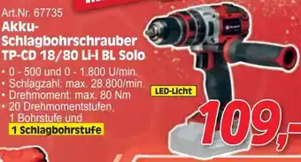 Zgonc Akku- Schlagbohrschrauber Angebot