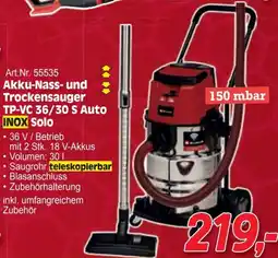 Zgonc Akku-Nass- und Trockensauger Angebot