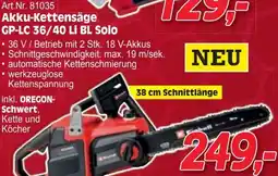 Zgonc Akku-Kettensäge Angebot