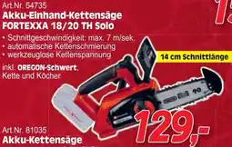 Zgonc Akku-Einhand-Kettensäge Angebot